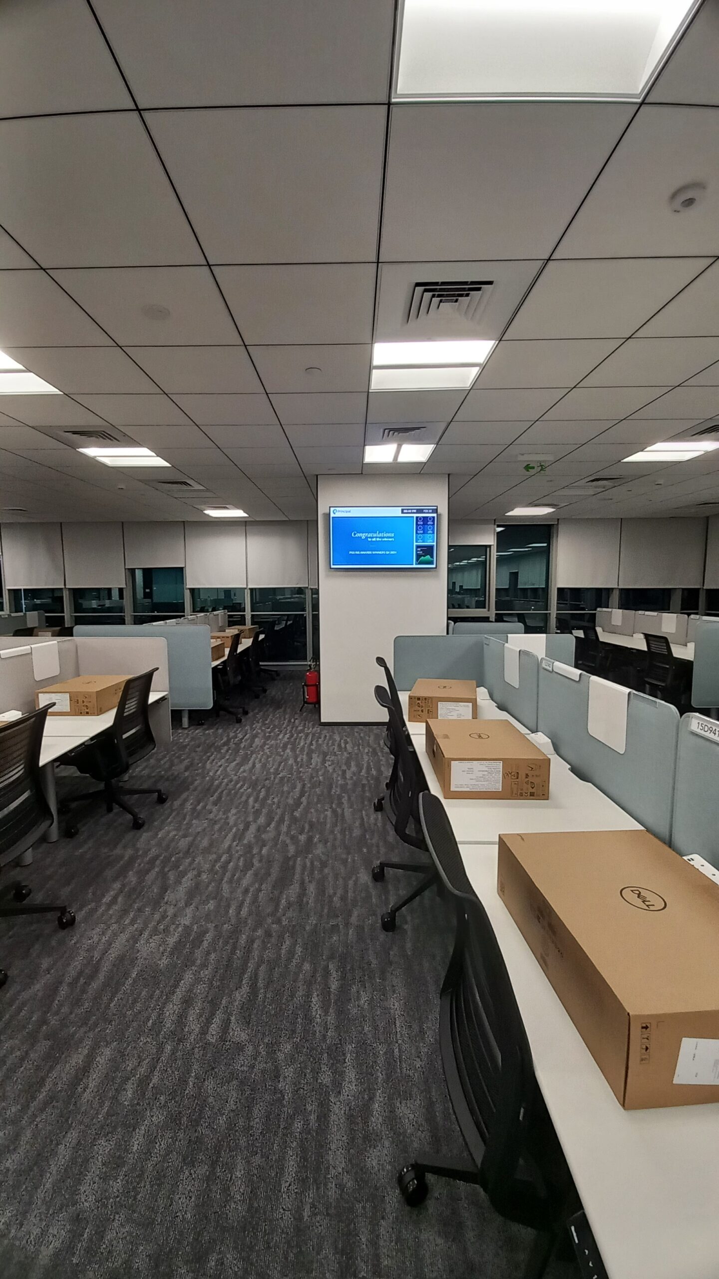 employee working space