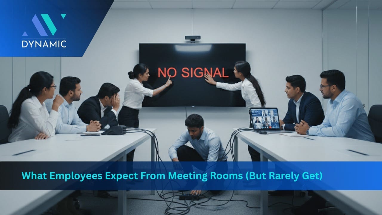 What Employees Expect From Meeting Rooms (But Rarely Get)