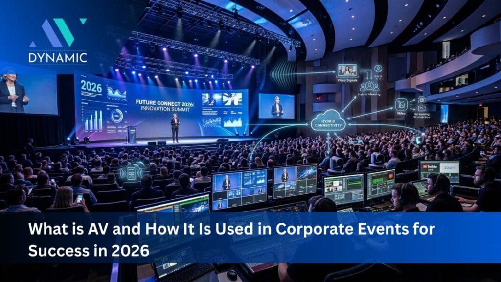 What is AV and How It Is Used in Corporate Events for Success in 2026