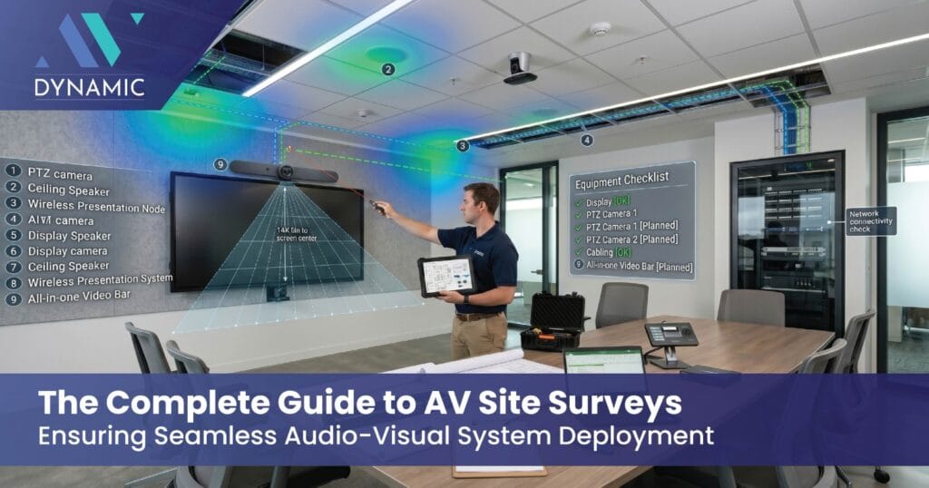 The Complete Guide to AV Site Surveys: Ensuring Seamless Audio-Visual System Deployment