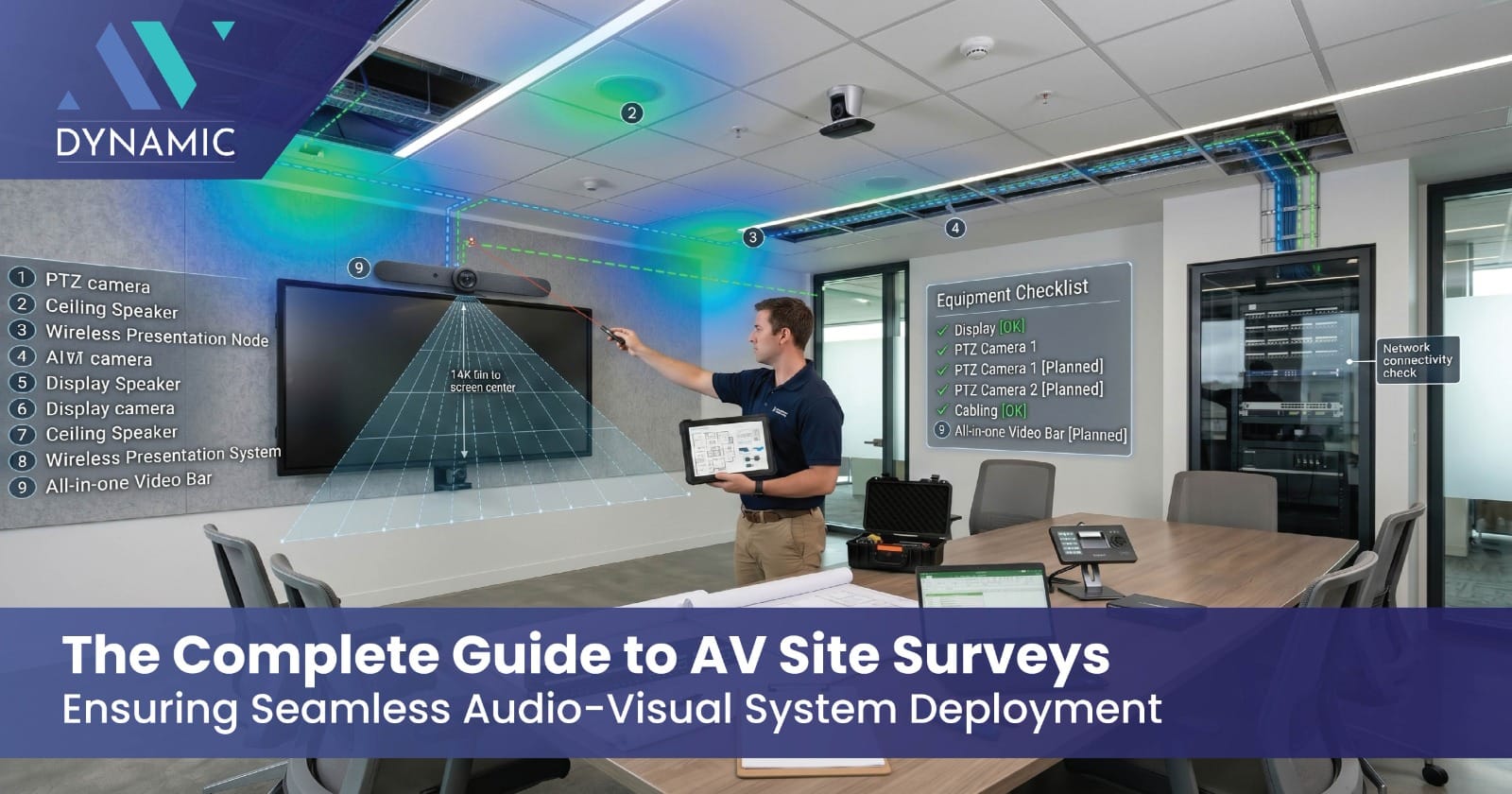 The Complete Guide to AV Site Surveys: Ensuring Seamless Audio-Visual System Deployment