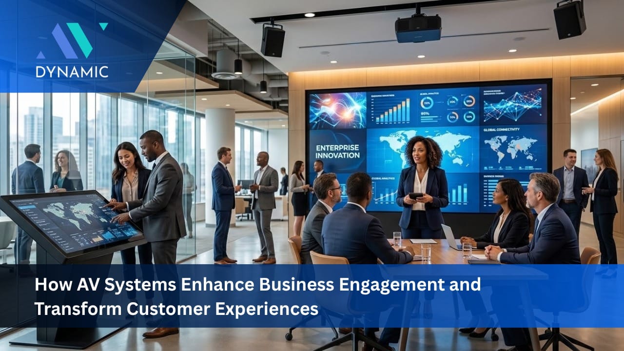 How AV Systems Enhance Business Engagement and Transform Customer Experiences